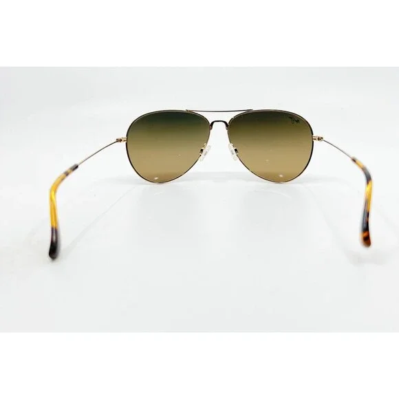 Maui Jim Japan Mavericks MJ-264-16 Gold Metal Sunglasses 61-14-137 10230